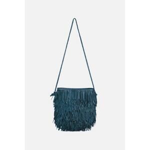 NEW DRAGON DIFFUSION women's fringe hobo bag in forest